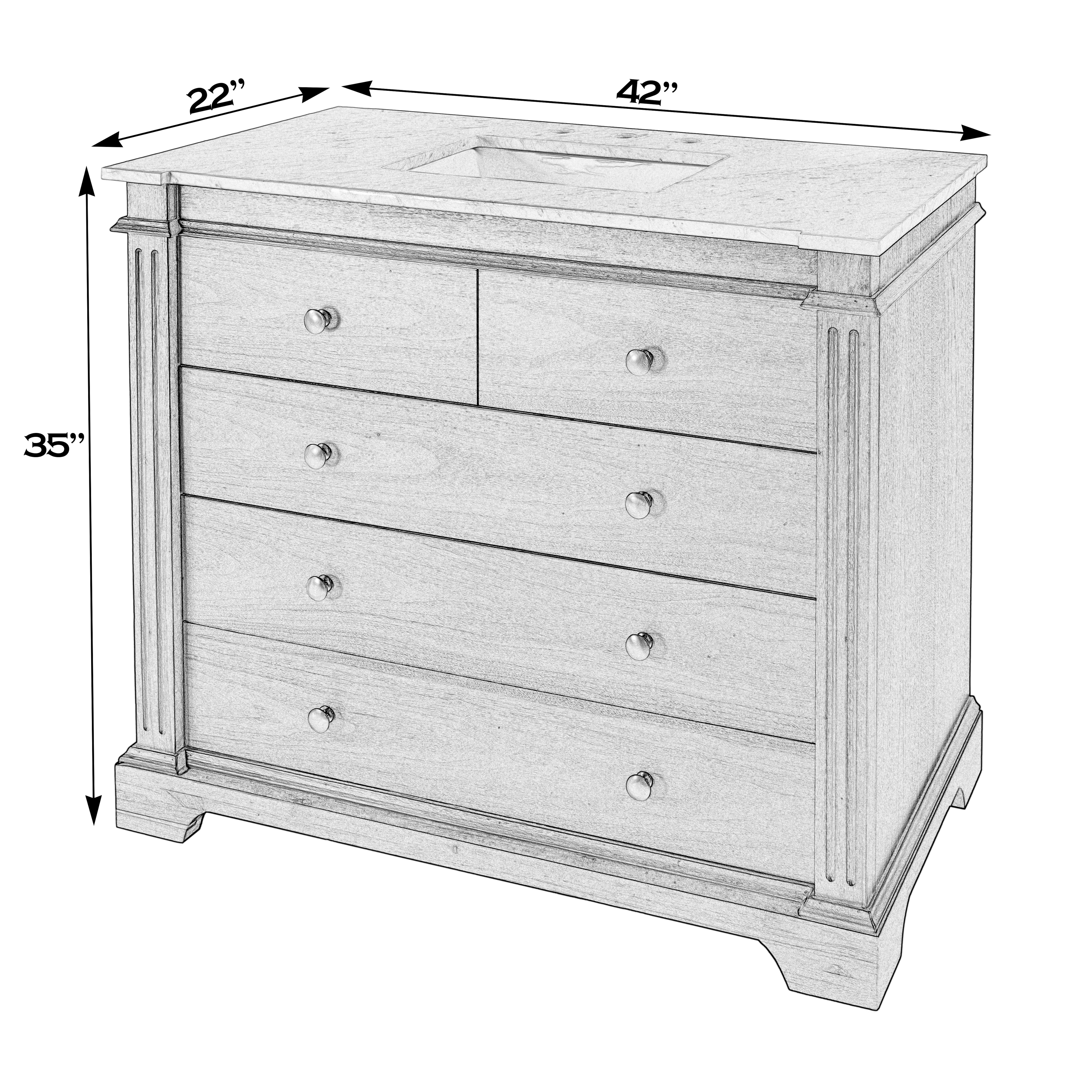 Butler Specialty Company Rachelle Bathroom Vanity