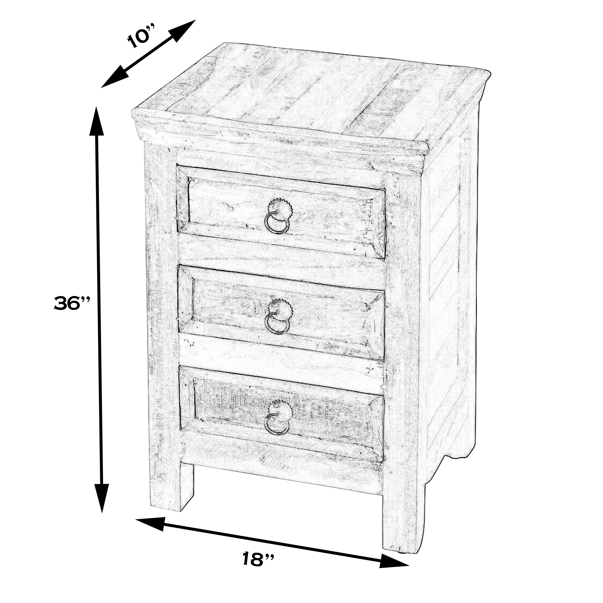 Butler Specialty Company Artifacts Accent Chest