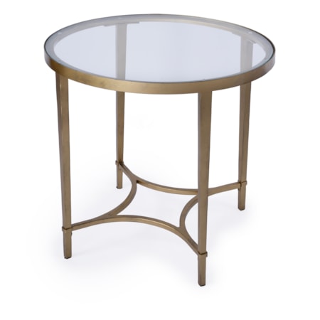 Oval End Table