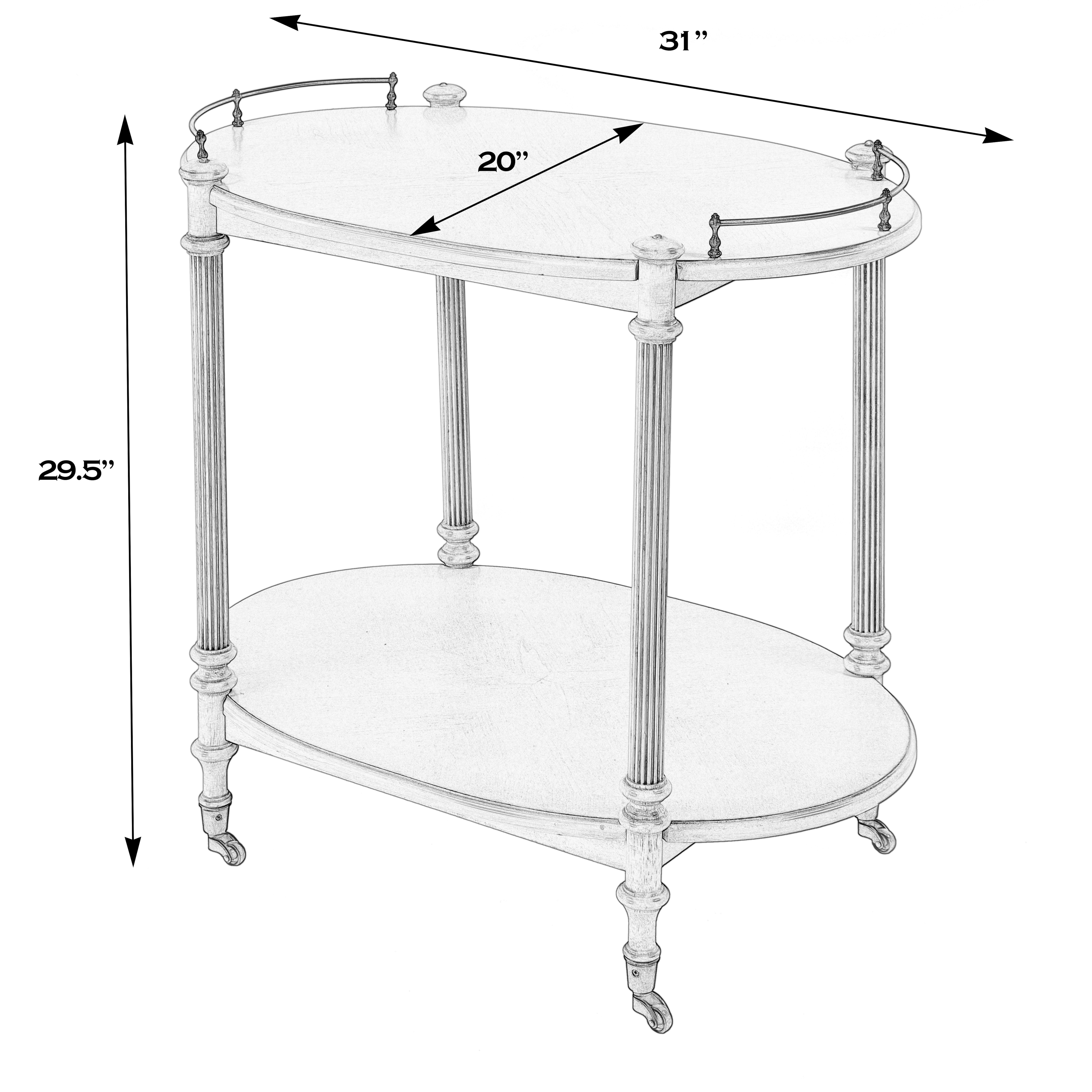Butler Specialty Company Kathleen Bar Cart