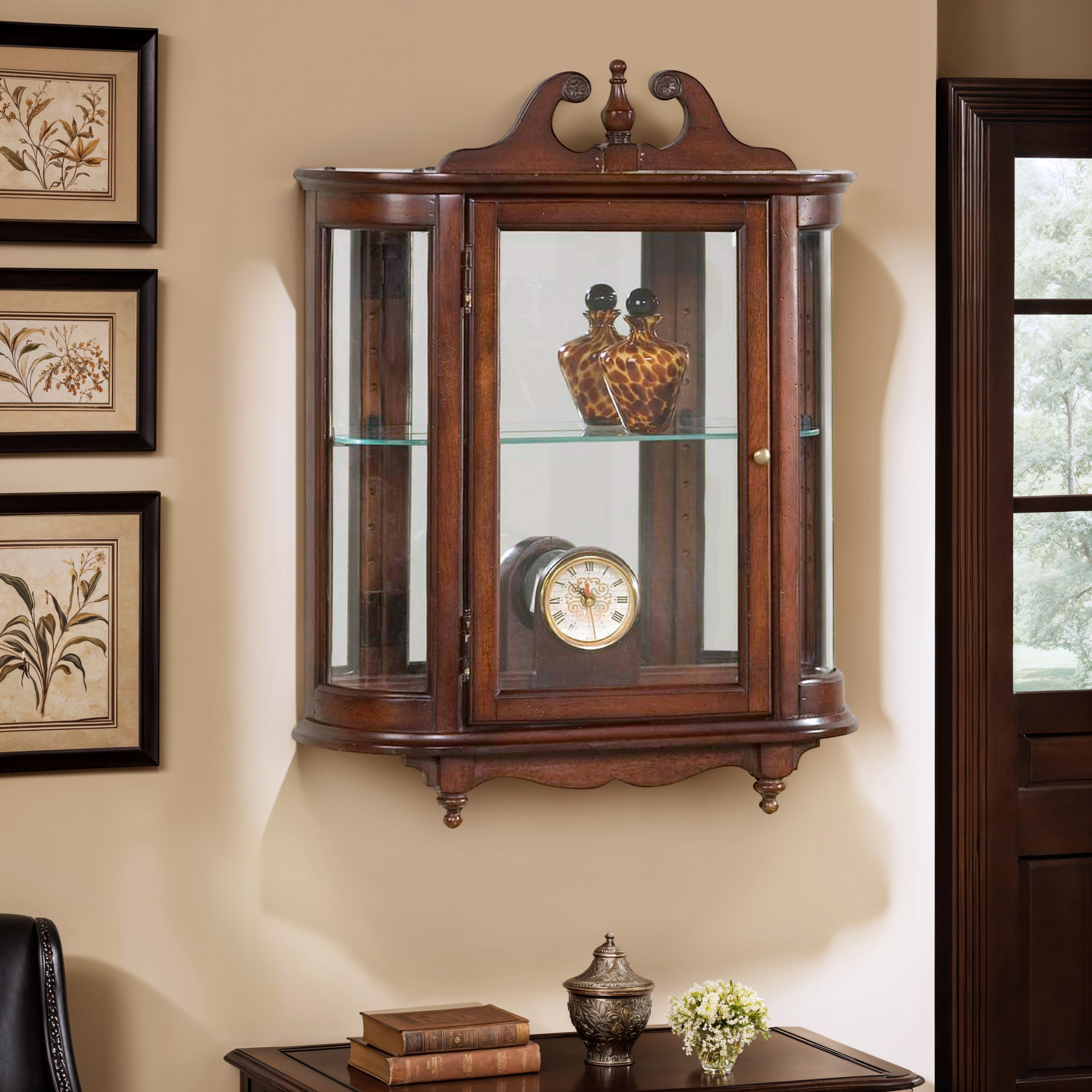 Butler Specialty Company Plantation Cherry Wall Curio