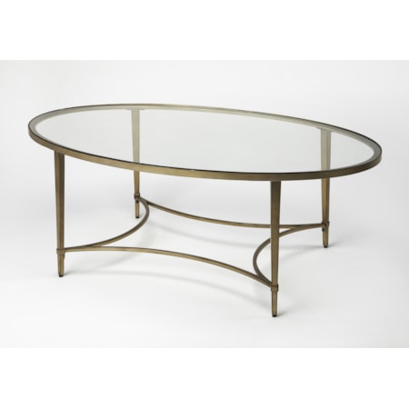 Oval Cocktail Table