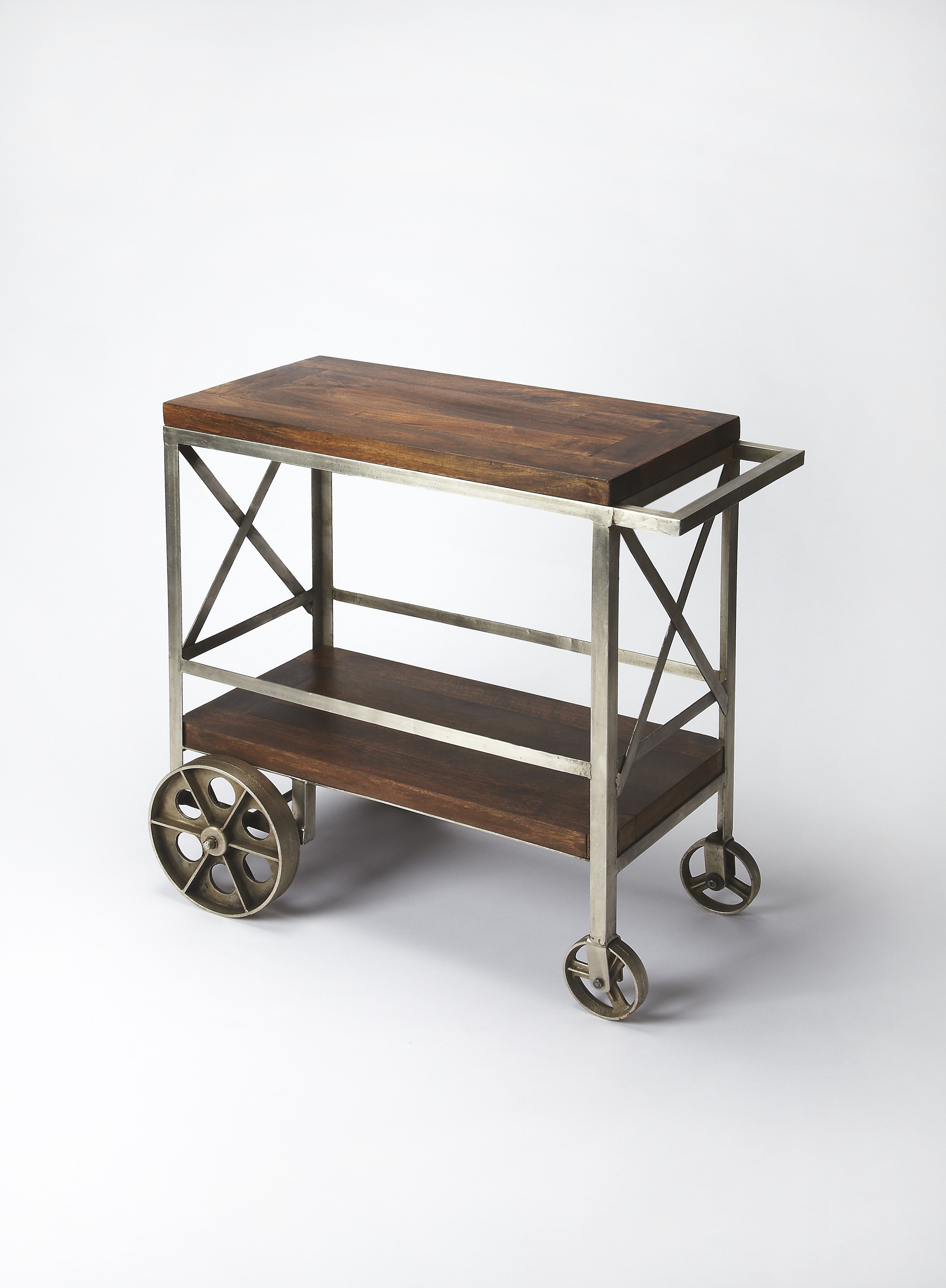 Butler Specialty Company Industrial Chic Trolley Server