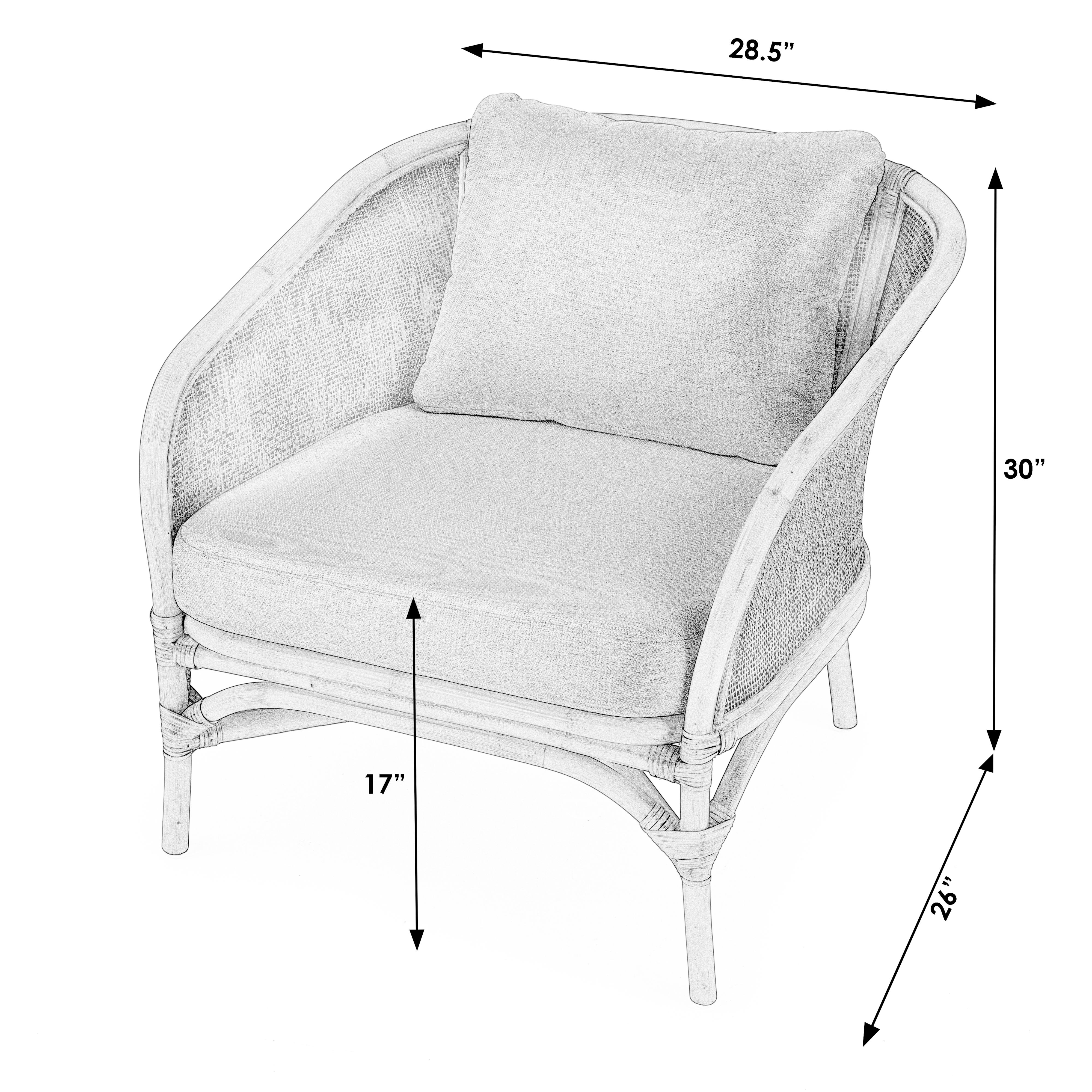 Butler Specialty Company Captiva Accent Chair