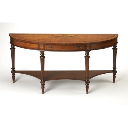 Demilune Console