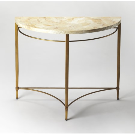 Demilune Console Table