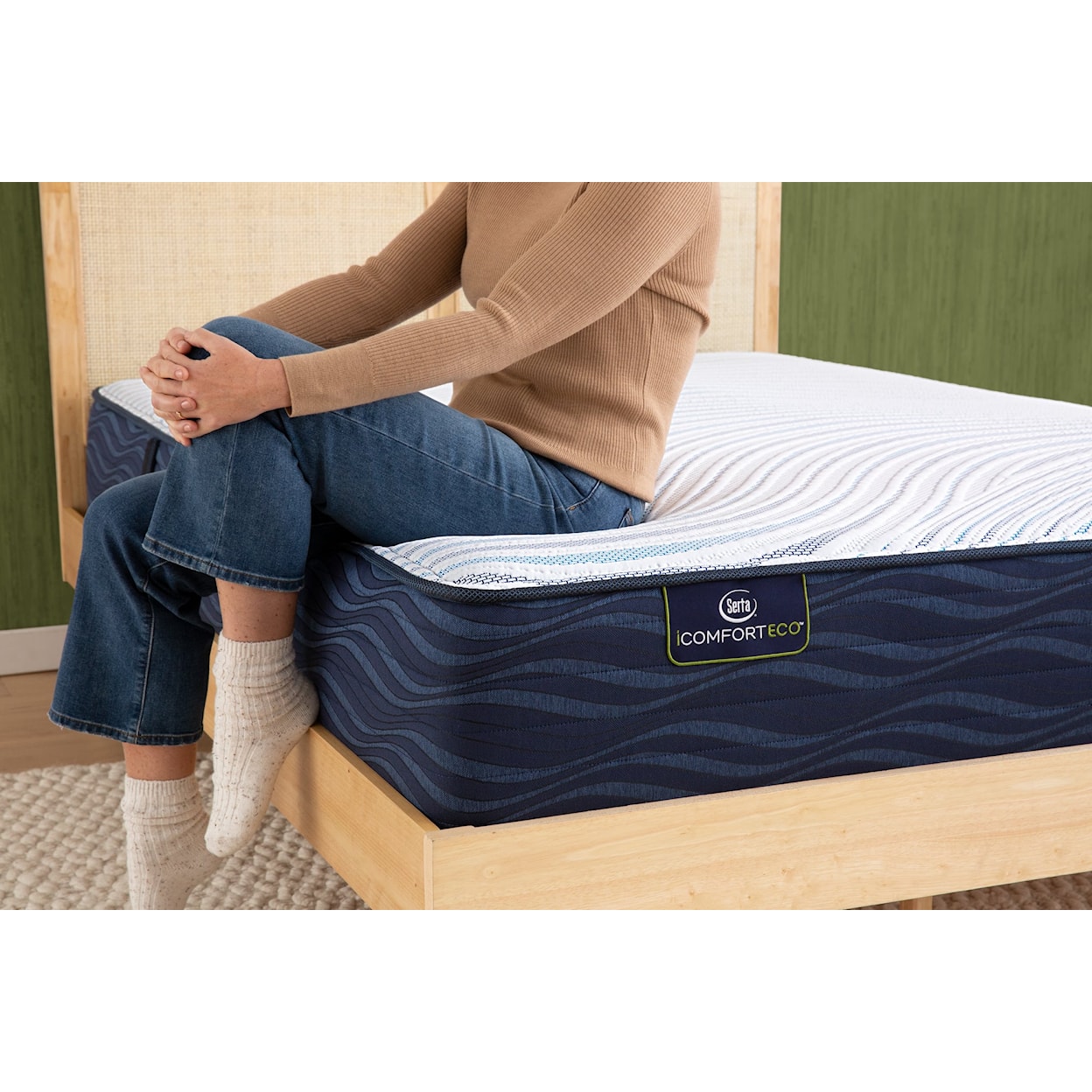 Serta Serta iComfortECO S30LTX 13.75" Hybrid Medium Mattress - California King