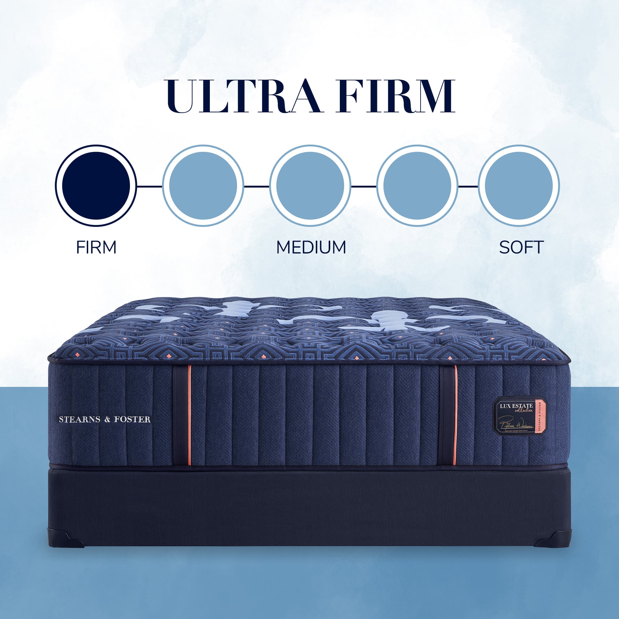 Extra top hard mattress