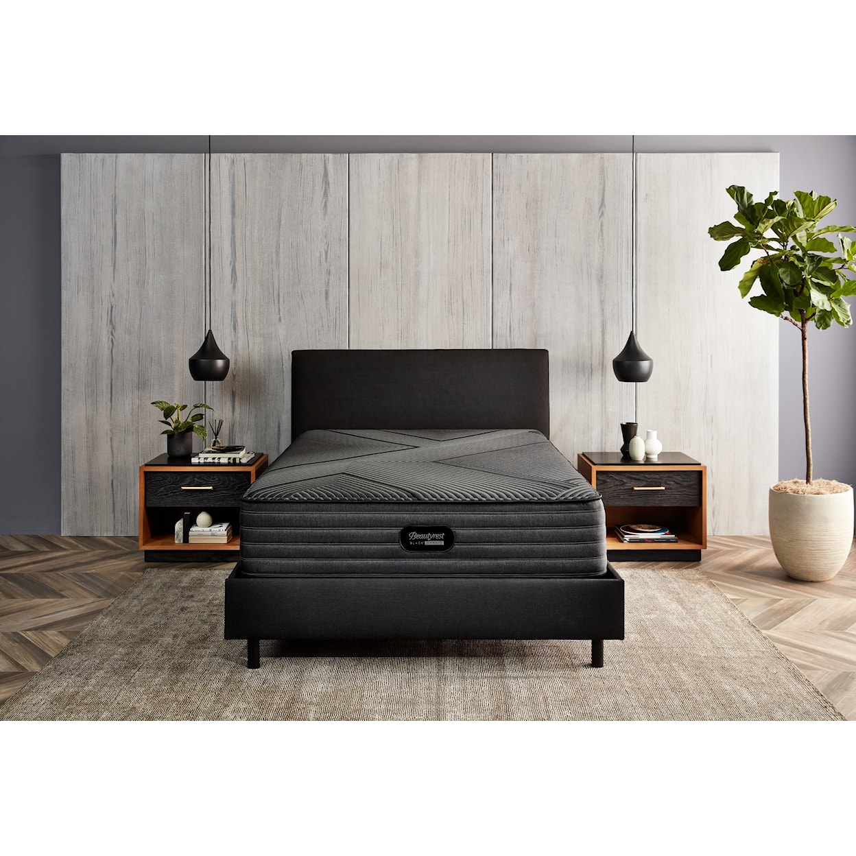 Beautyrest Beautyrest® Black LX-Class 13.5" Hybrid Medium Mattress - Queen