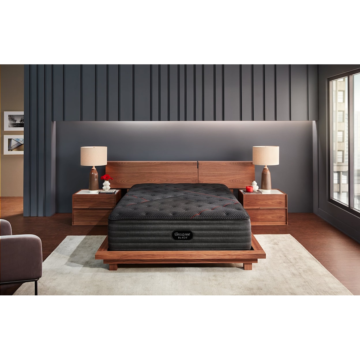 Beautyrest Beautyrest® Black C-Class 13.75" Firm Mattress - Queen