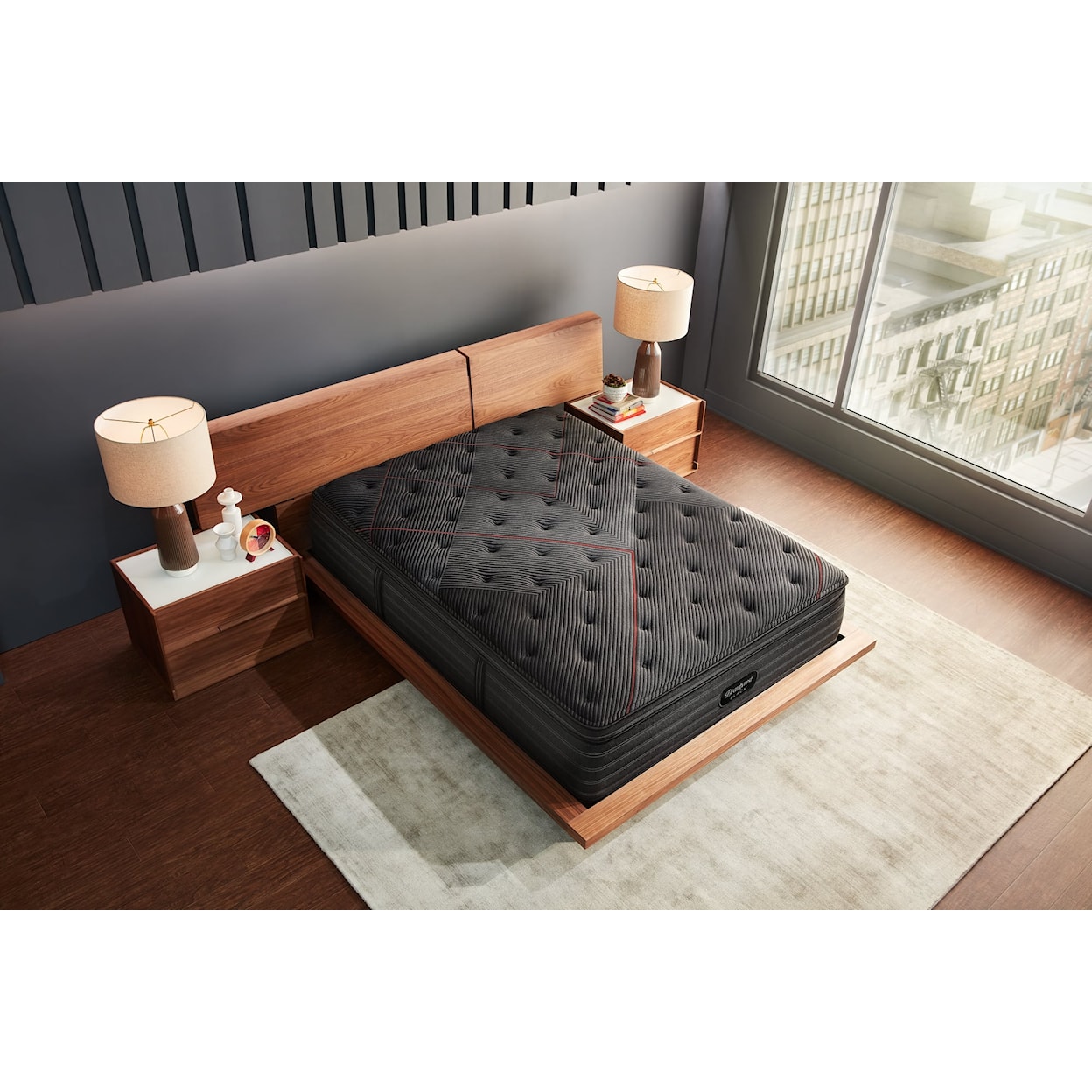 Beautyrest Beautyrest® Black C-Class 14.25" Medium Pillow Top Mattress - Twin XL