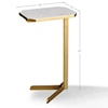 Paramount Furniture Crossings Eden Accent Table