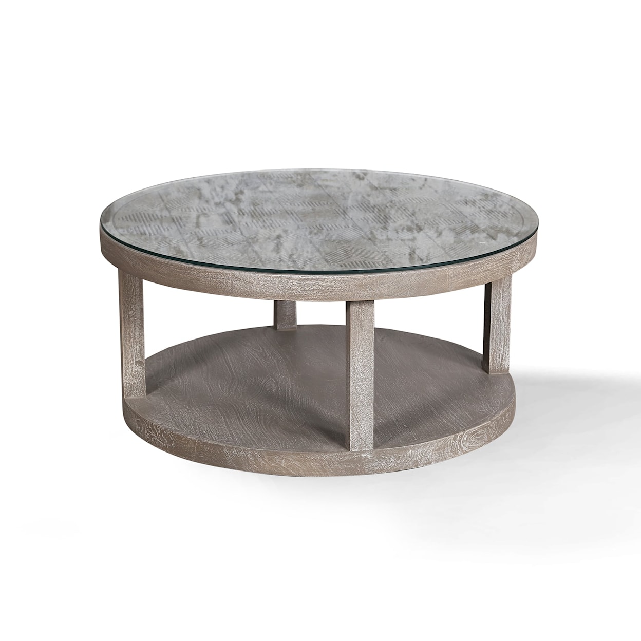 Parker House Crossings Serengeti Round Cocktail Table