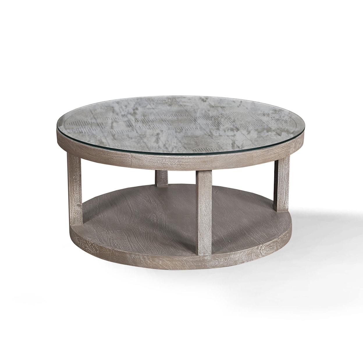 PH Crossings Serengeti Round Cocktail Table