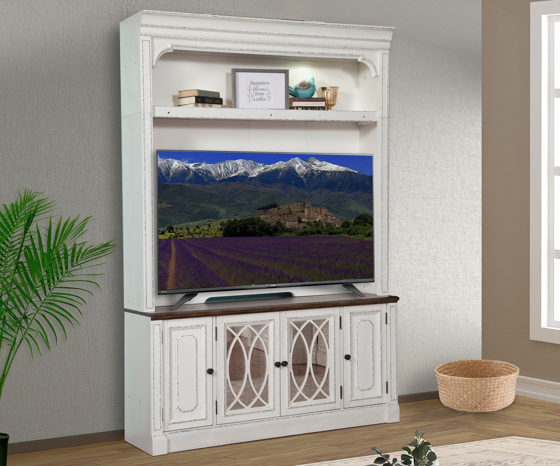 Parker House Provence PRO2PCENTWALL Transitional Entertainment