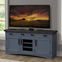 63" TV Console with Power Center