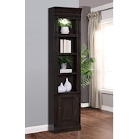 Transitional 22" Open Top Bookcase