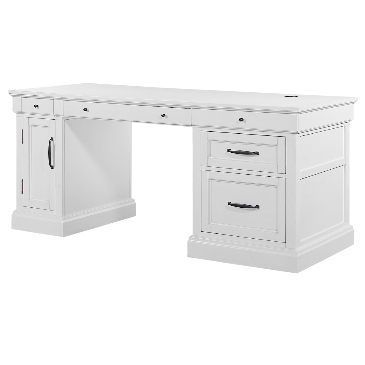 Paramount Furniture Shoreham Pedestal Desk