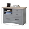 Paramount Furniture Americana Modern Functional File w/ Power Center