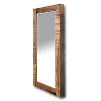 Rustic Floor Mirror