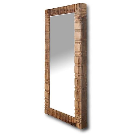 Rustic Floor Mirror