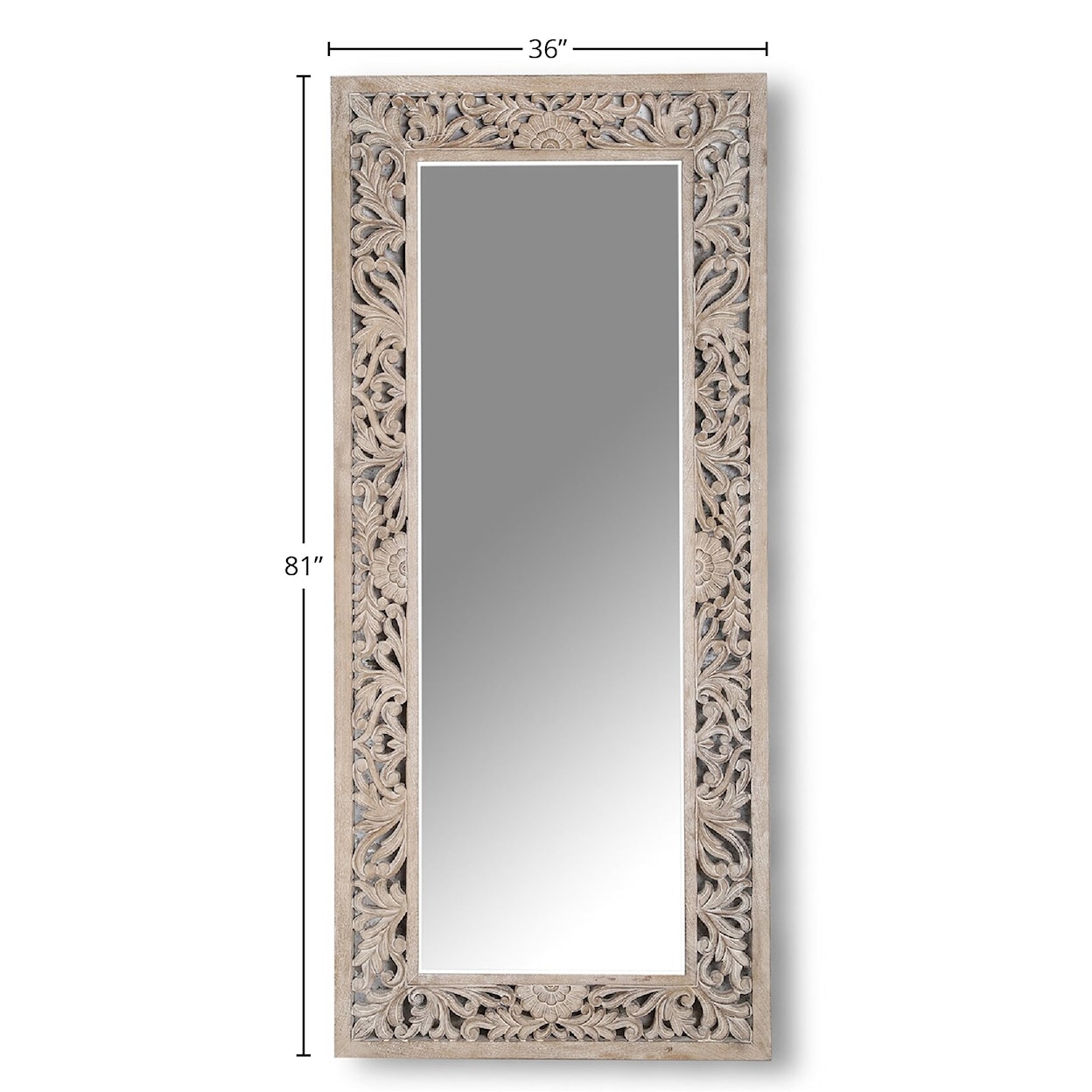 Paramount Furniture Crossings Eden Floor Mirror