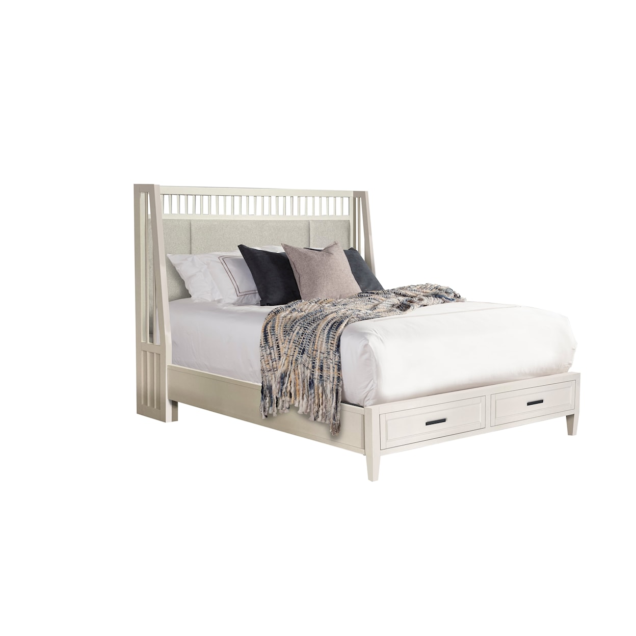 Paramount Furniture Americana Modern King Shelter Bed