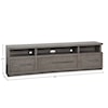 Paramount Furniture Pure Modern 84 in. TV Console