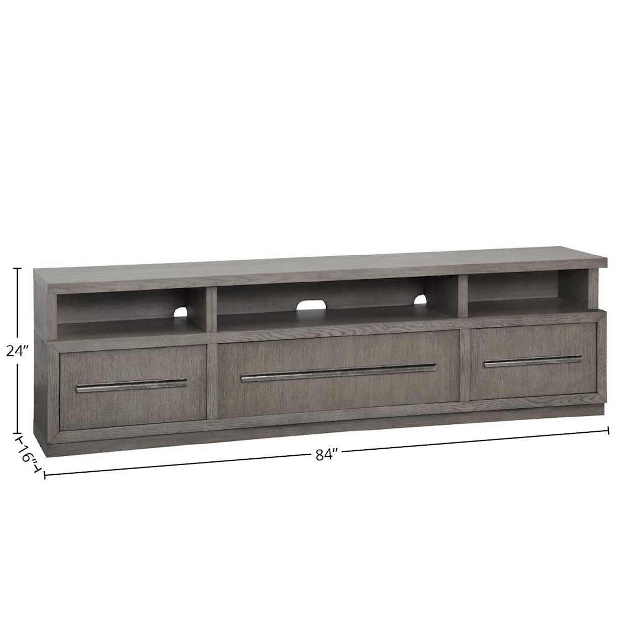 Paramount Furniture Pure Modern 84 in. TV Console