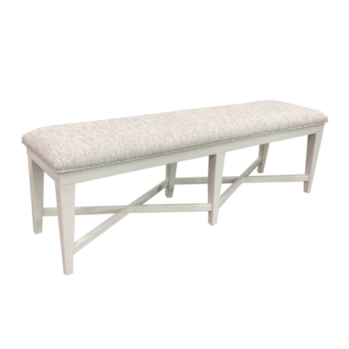 Farmhouse Upholstered Bench