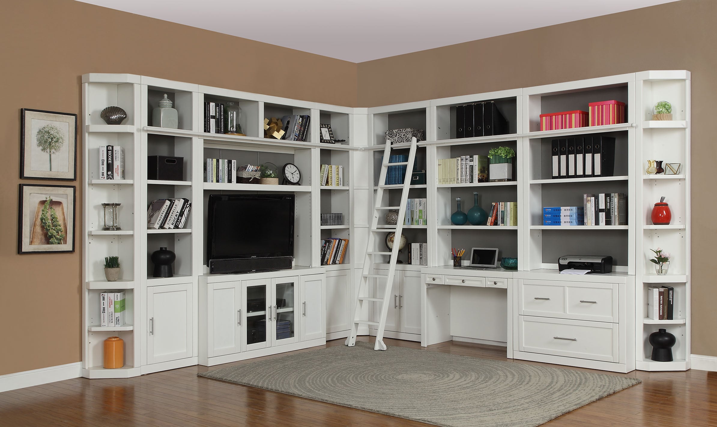 Lateral File Cabinet and Hutch