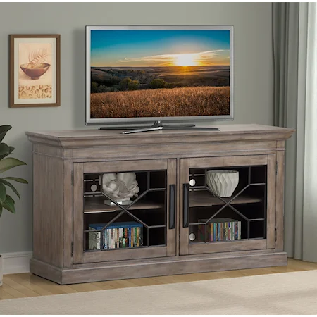 Transitional 63" TV Console