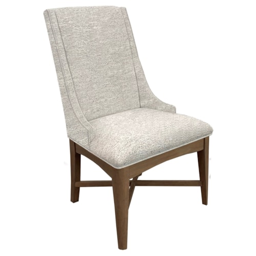 Farmhouse Upholstered Host Chair
