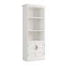 Paramount Furniture Shoreham 35 in. Door Bookcase