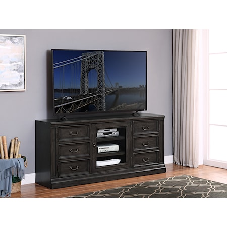 66 in. TV Console