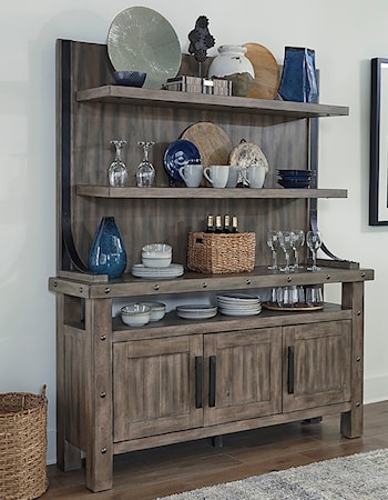 Buffet and Display Hutch