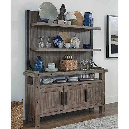 Buffet and Display Hutch