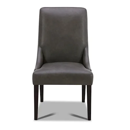 Transitional Upholstered 2-Count Dining Side Chair