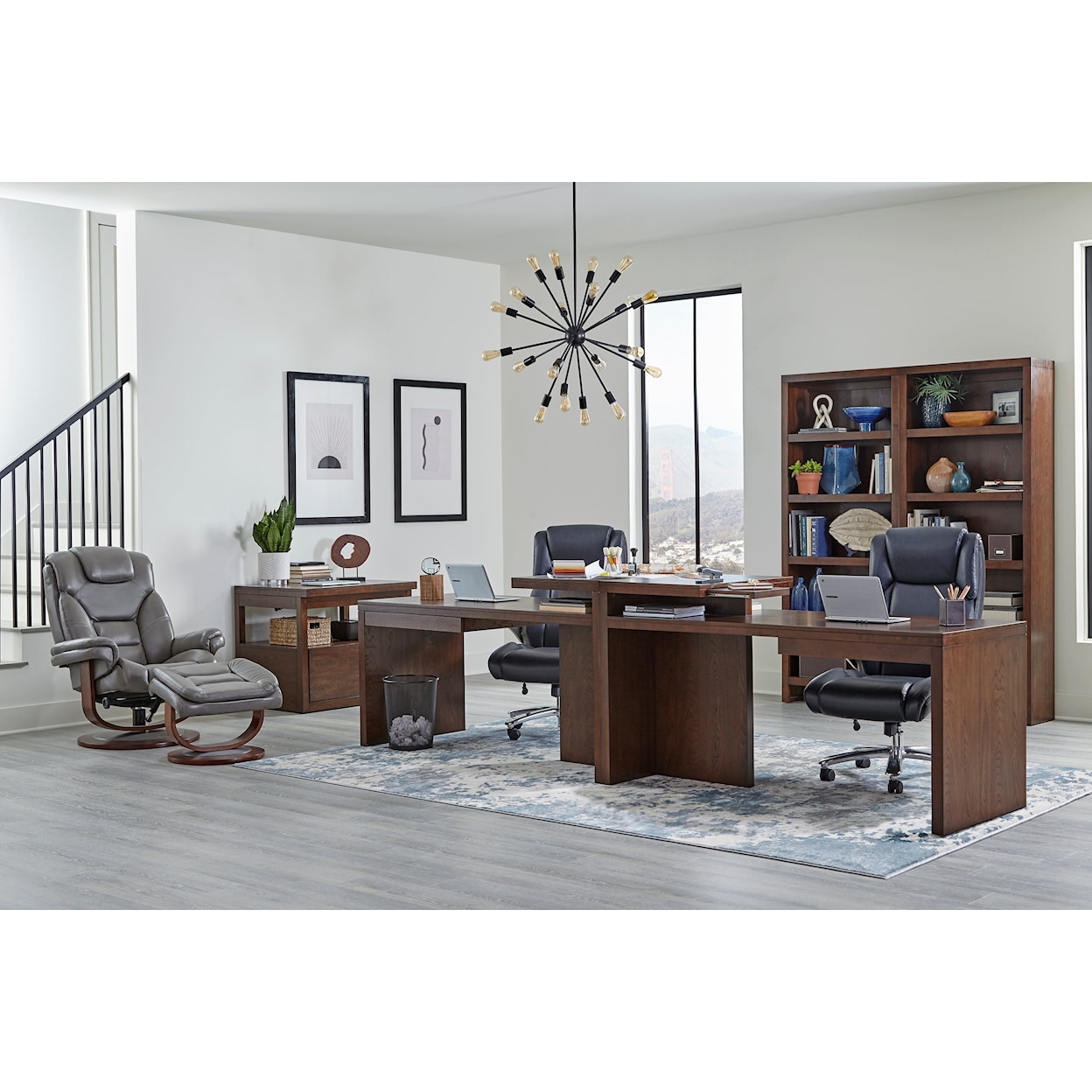 PH Elevation 5 Piece Home Office
