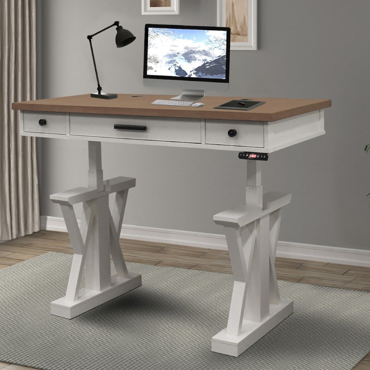 Paramount Furniture Americana Modern Table Desks/Writing Desks