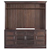 Parker House Shoreham - Medium Roast 76 in. TV Console with Hutch