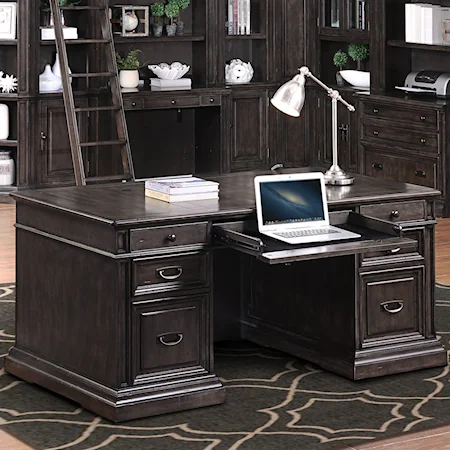 Double Pedestal Executive Desk