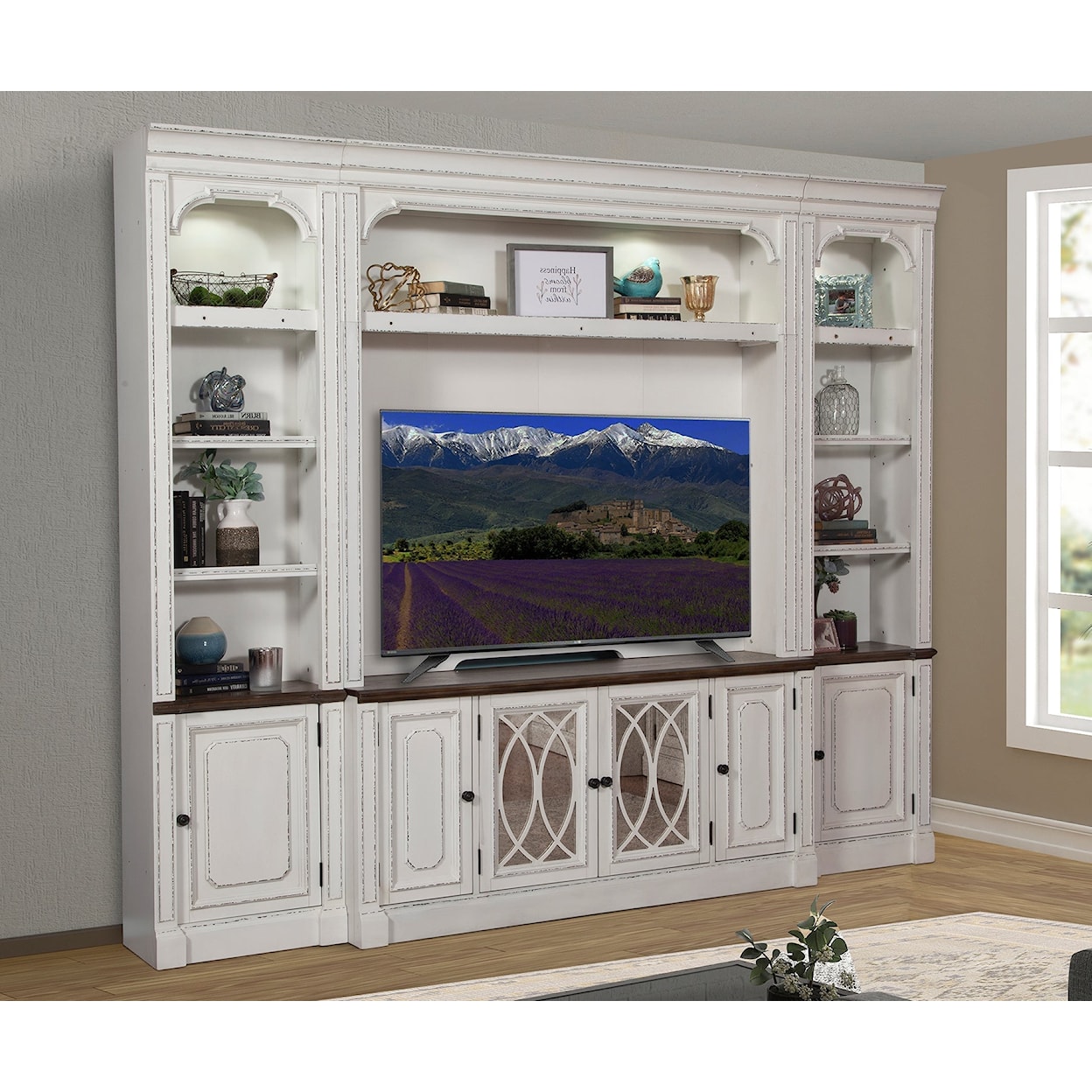 Paramount Furniture Provence Entertainment Wall