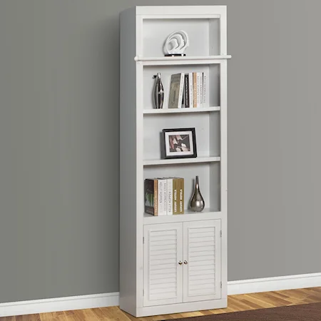 Transitional 32" Open Top Bookcase