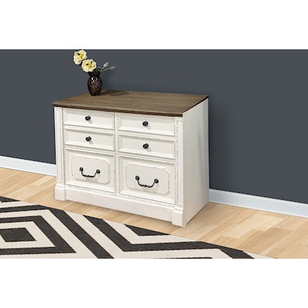 Relaxed Vintage 2-Drawer Lateral File