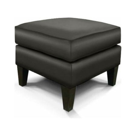 leather ottoman