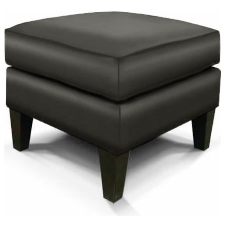 leather ottoman