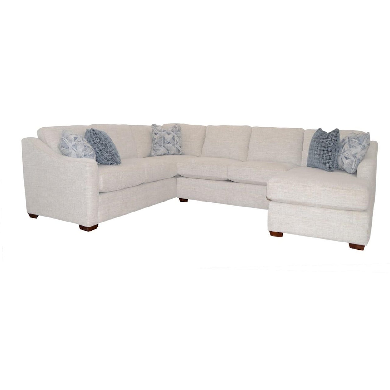 Hickory Craft F9 Custom Collection Custom 3-Piece Sectional