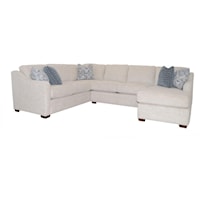 Customizable 3-Piece Sectional with LAF Sofa w/ Return