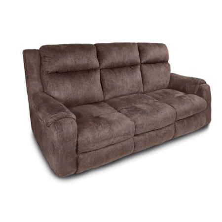 Power Headrest Double Reclining Sofa